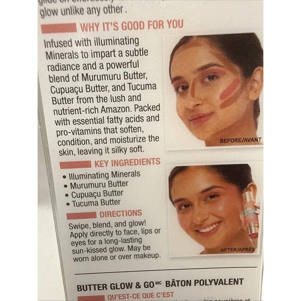 PHYSICIANS FORMULA‎ Cheeks, Eyes, & Lips (sun-kissed Rose) Contour Stick, NIB